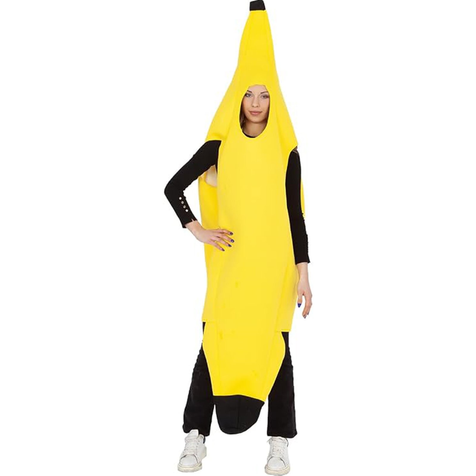 Disfraz de plátano para despedidas de soltero y despedidas de soltera.
