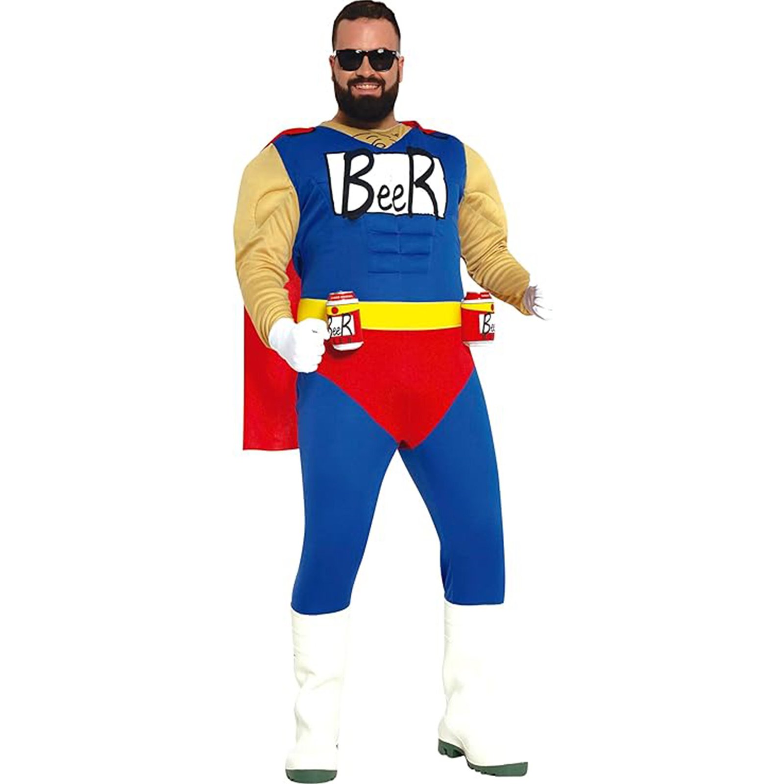Disfraz de superhéroe para despedidas de soltero.